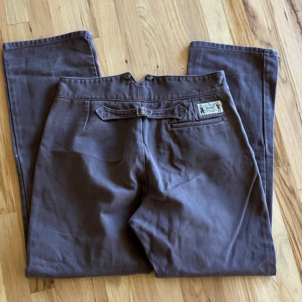 34 Classic Oldwest Style Western Cinch Riding Pants Cowboy Reenactment